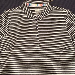 ⛳️ NWT puma short sleeve striped golf shirt
